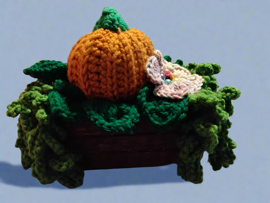 Small Crochet Pumpkin Patch