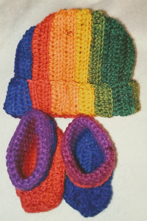 Rainbow Baby Set